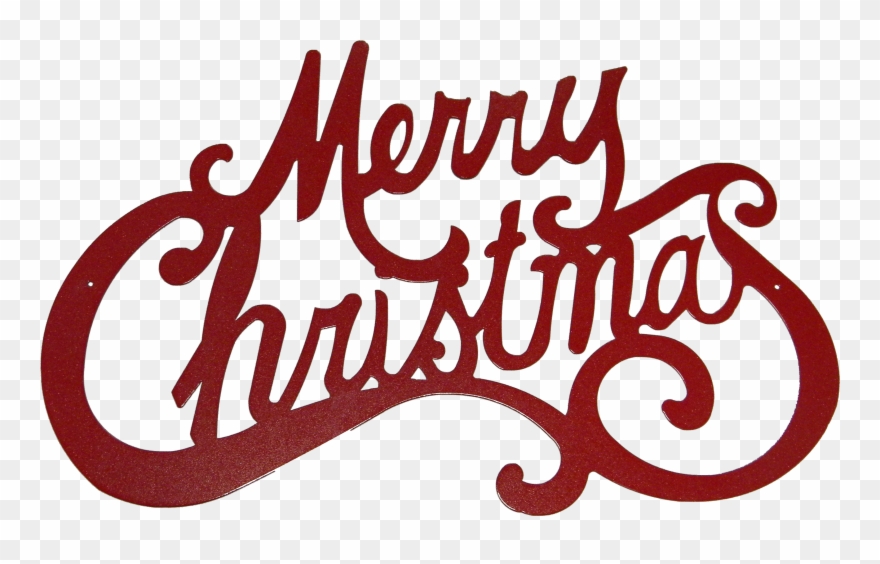 Merry Christmas - Merry Christmas Sign Clipart