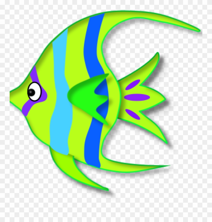 Angelfish Clipart Angelfish Clipart Clip Art - Cute Angel Fish Clipart - Png Download