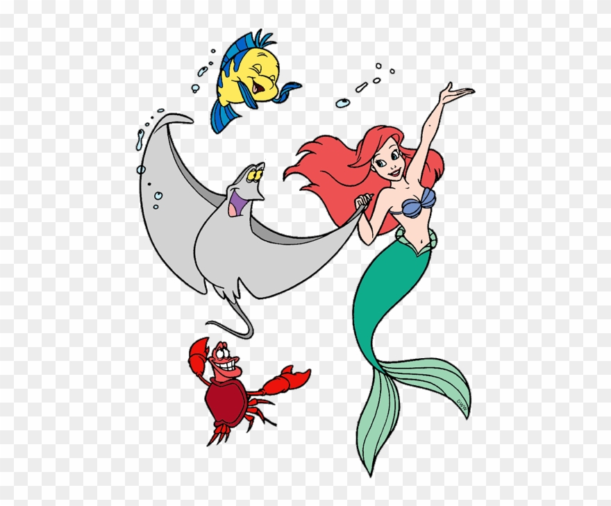 Clipart Download Ariel Transparent Friend - Cartoon - Png Download