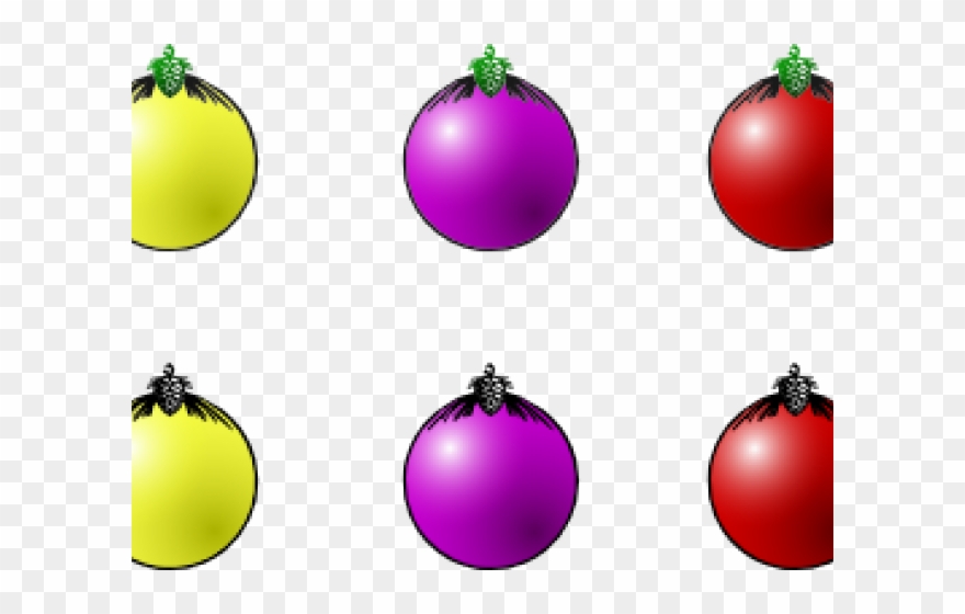 Christmas Ball Clipart 10 Ball - Christmas Balls - Png Download