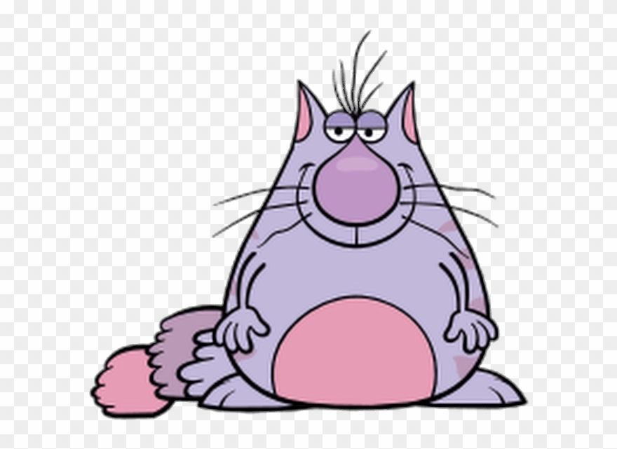 Nature Cat Character Ronald Smirking - Ronald From Nature Cat Clipart