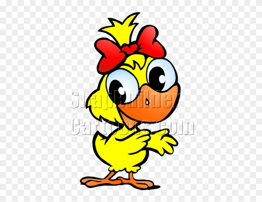 Mascot Vector Chicken Picture Download - Chicken Cartoon Girl Clipart