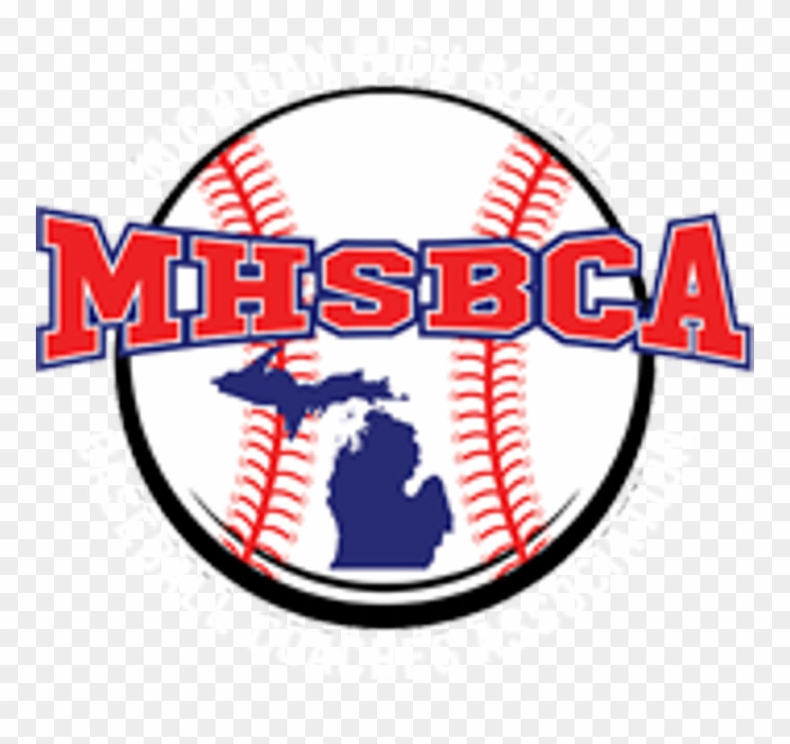 Baseball Links - State Of Michigan Clipart