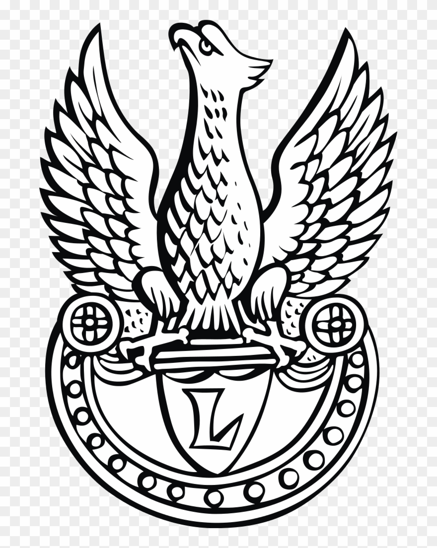 File - Orzełek Legionowy - Svg - Powiat Legionowski Herb Clipart