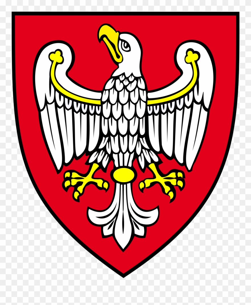Pol Województwo Wielkopolskie Coa - Greater Poland Voivodeship Clipart