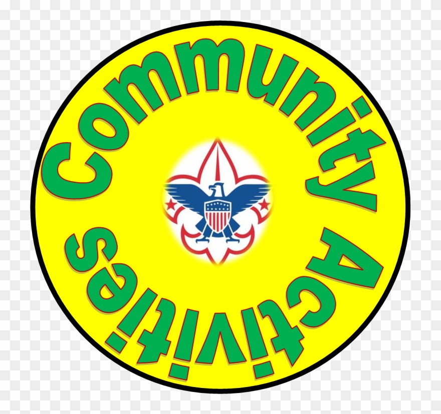 Community Activities For Your Scouting Units - Boy Scout Emblem Cake Topper Edible Image Sugar Sheet Clipart