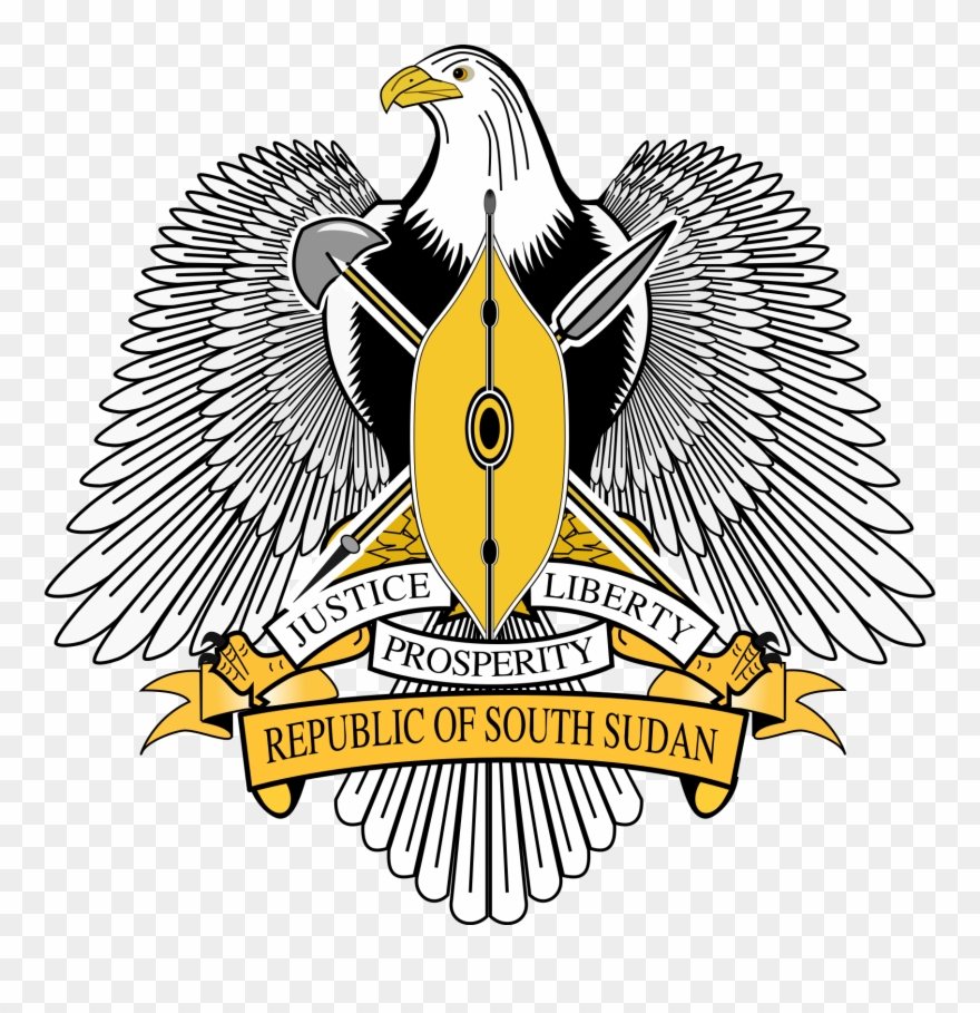South Sudan's Coat Of Arms, In Which The Eagle Symbolizes - South Sudan Logo Clipart