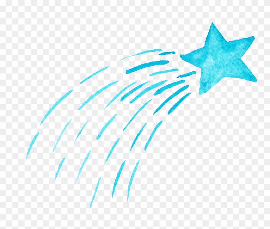 Star Watercolor Ftestickers - Star Watercolor Png Clipart