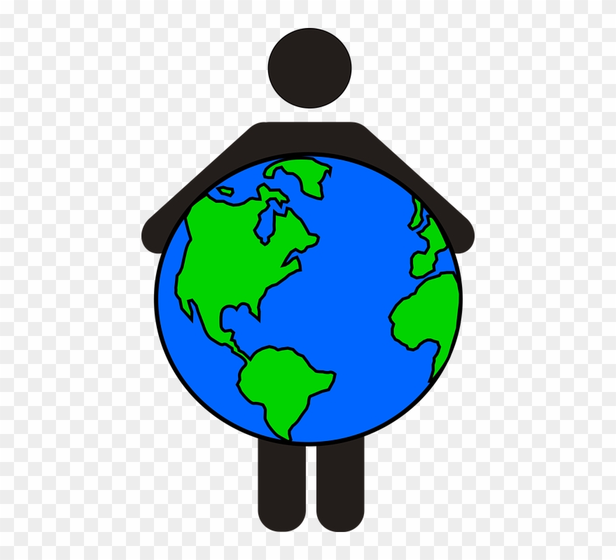 Cute Globe Cliparts 14, Buy Clip Art - Domain Name - Png Download