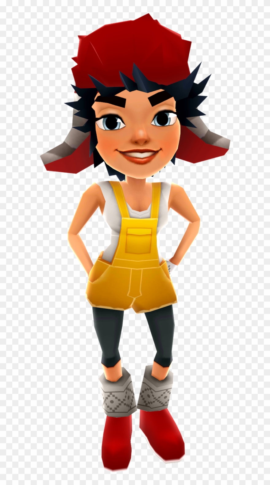 Alex - Subway Surfer 3d Models Clipart