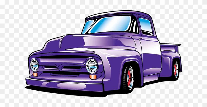 Car Vector Transparent Stock Techflourish Collections - Ford 1956 Truck Clipart
