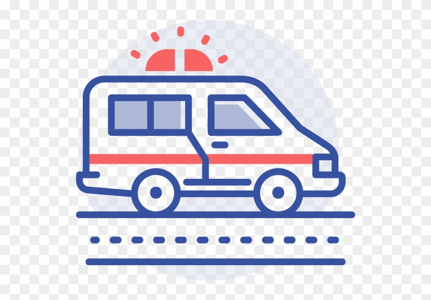 Ambulances - Illustration Clipart