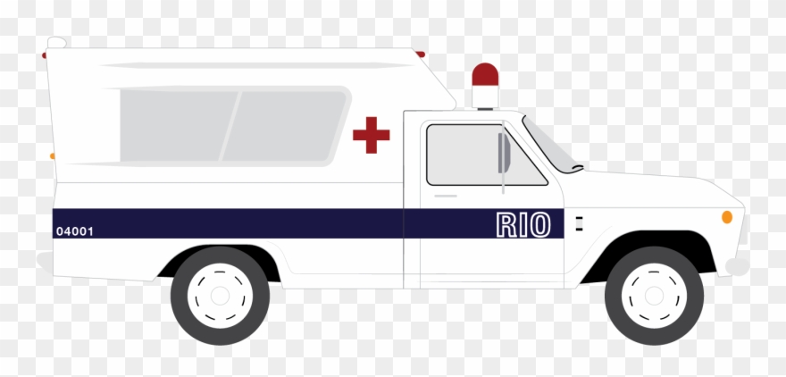 Chevrolet C10 Ambulance - Ambulance Side View Png Clipart