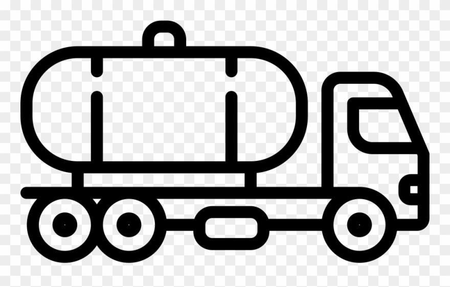Tank Truck Comments - Over Dimensional Cargo Icon Clipart