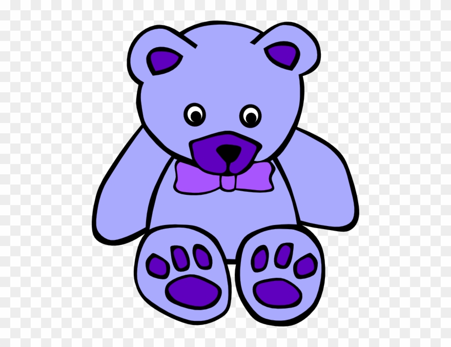 My Teddy Bear Coloring Page Clipart