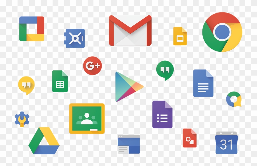 Google Apps For Work - Google Apps Clipart