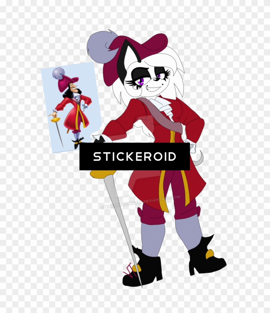 Captain Hook Cartoons Disney - Captain Hook Cardboard Cutout Lifesize Standup Clipart