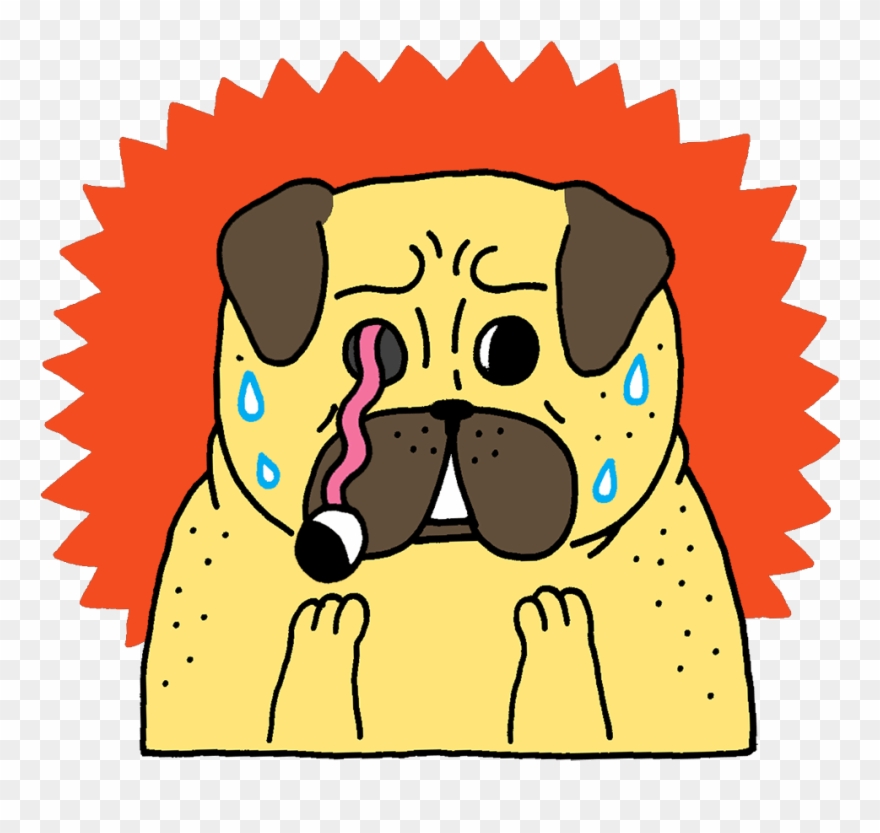 Pug Dance Gif - Pugs Eyes Fall Out Gif Clipart