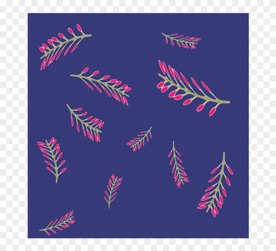 Floral Design Flower Drawing Watercolor Painting Motif - Warna Warni Polos Clipart