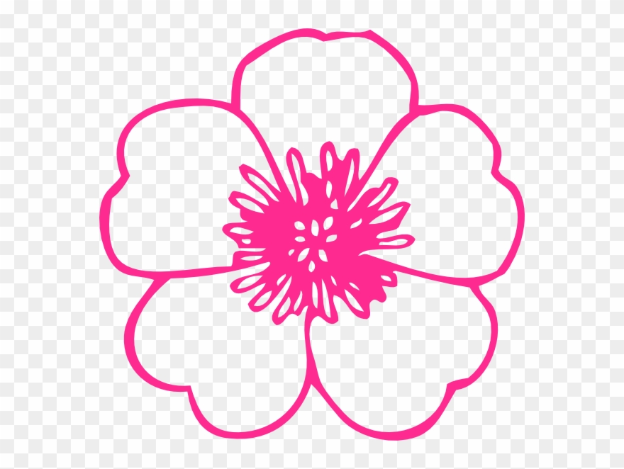 Flower Svg Clip Arts 600 X 582 Px - Png Download