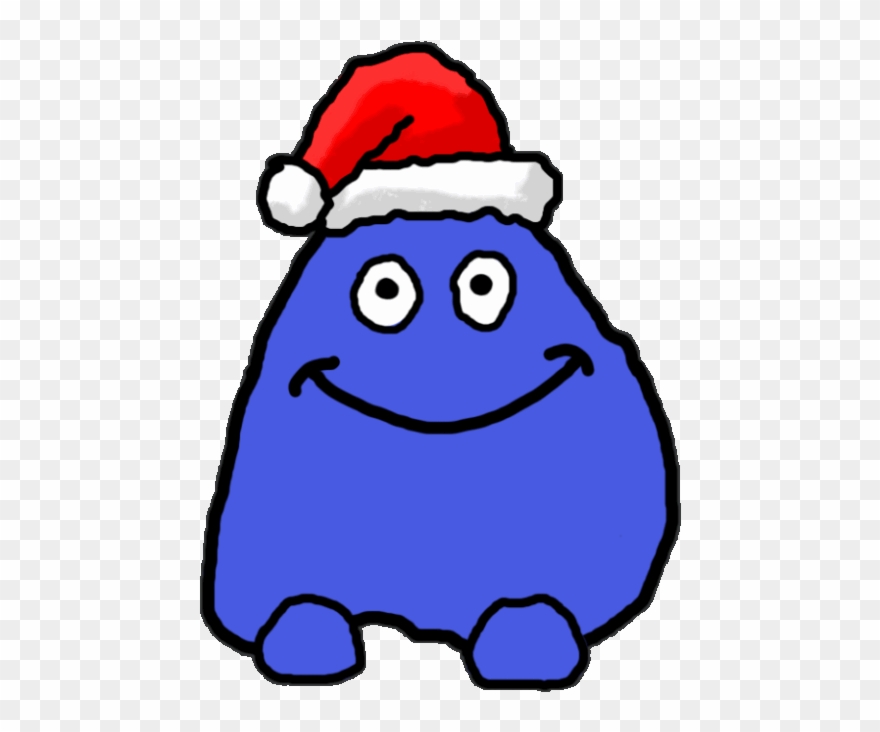 Presenting Happy The Christmas Blob - Christmas Blob Clipart