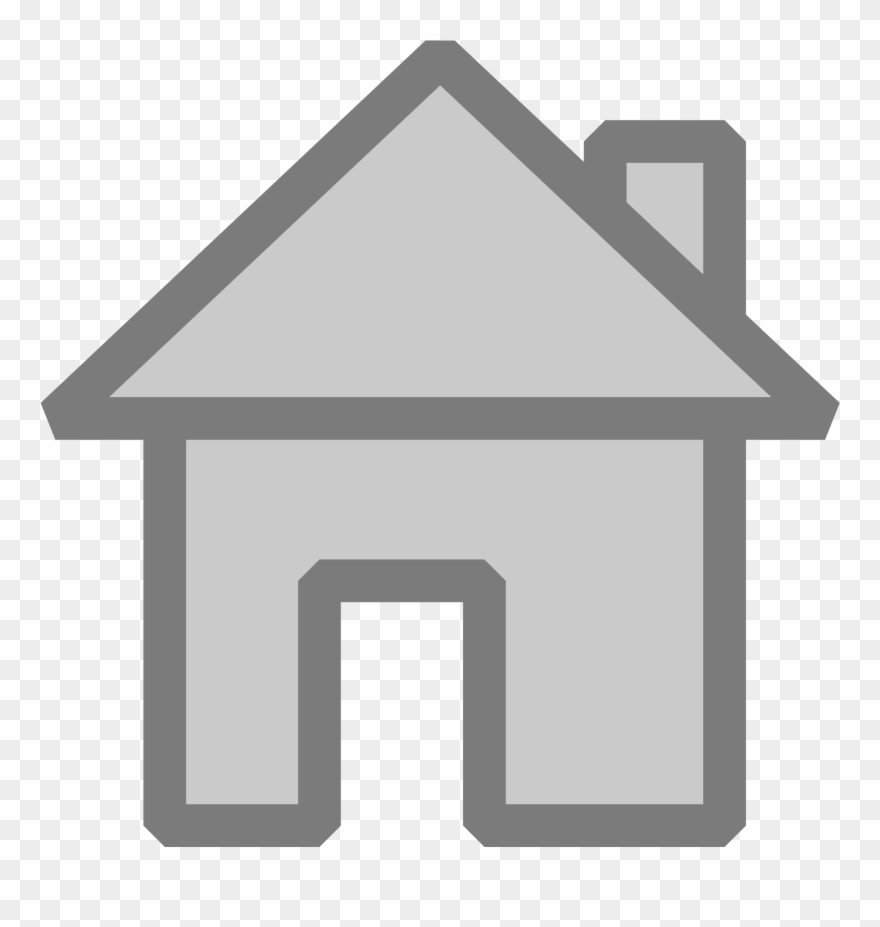 Open Clip Art Libreoffice - Clip Art Home Icon - Png Download