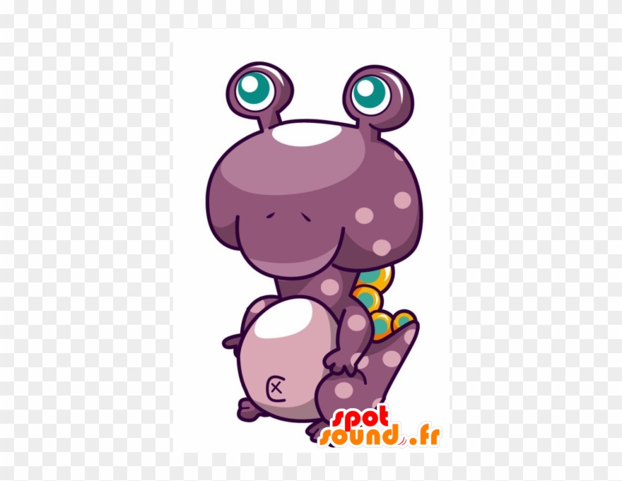 Mascot Purple Monster, Giant Dinosaur - New Spotsound Masot Yuru-chara Mihama Chama Giant Orange Clipart
