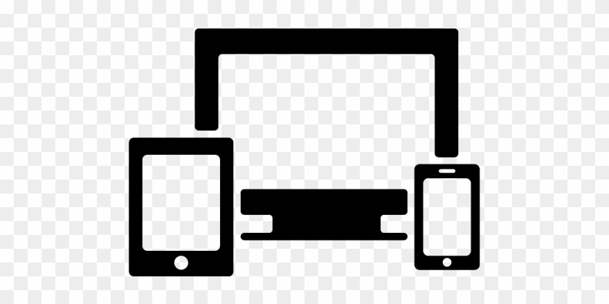 Devices Icon - Responsive Web Design Clipart