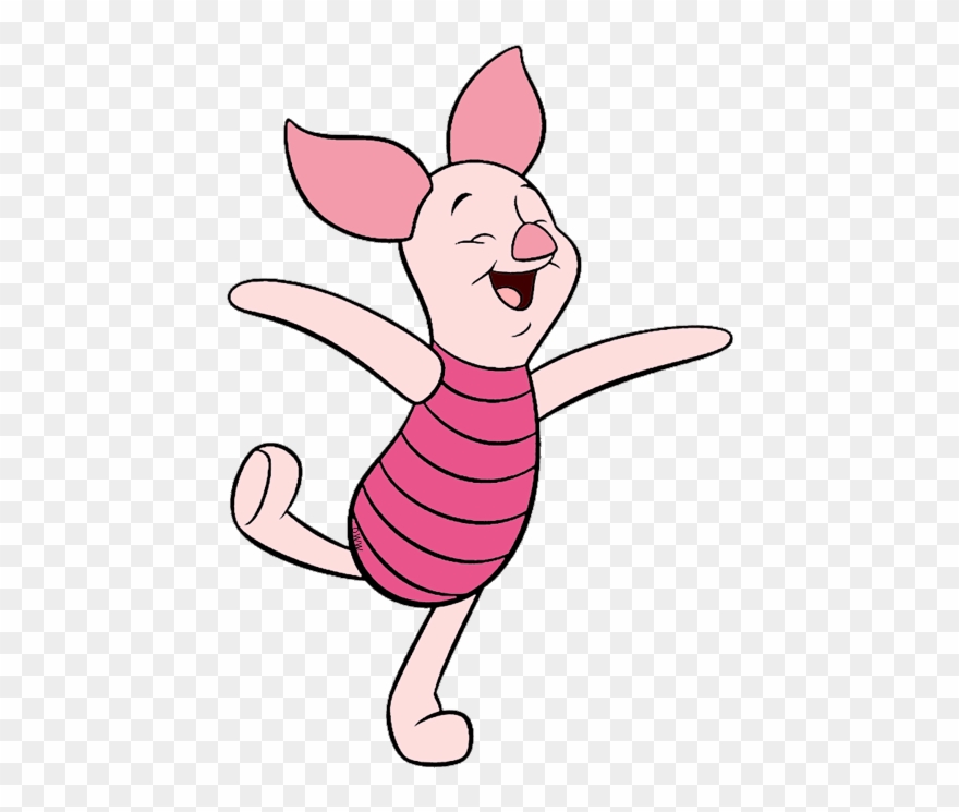 Happy - Happy Piglet Winnie The Pooh Clipart