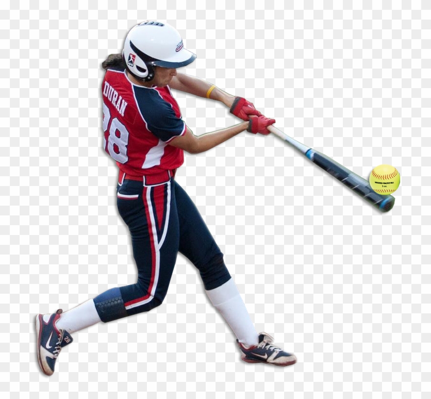 Softball Player Png Clipart