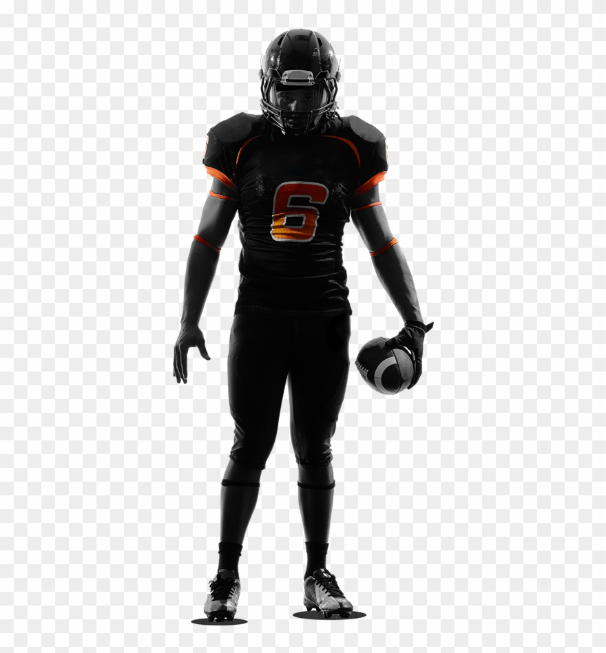 Nfl Football Player Running - Baseball Player Clipart