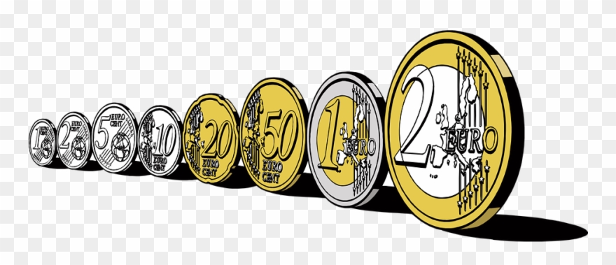 Money Clipart Euro - Png Download
