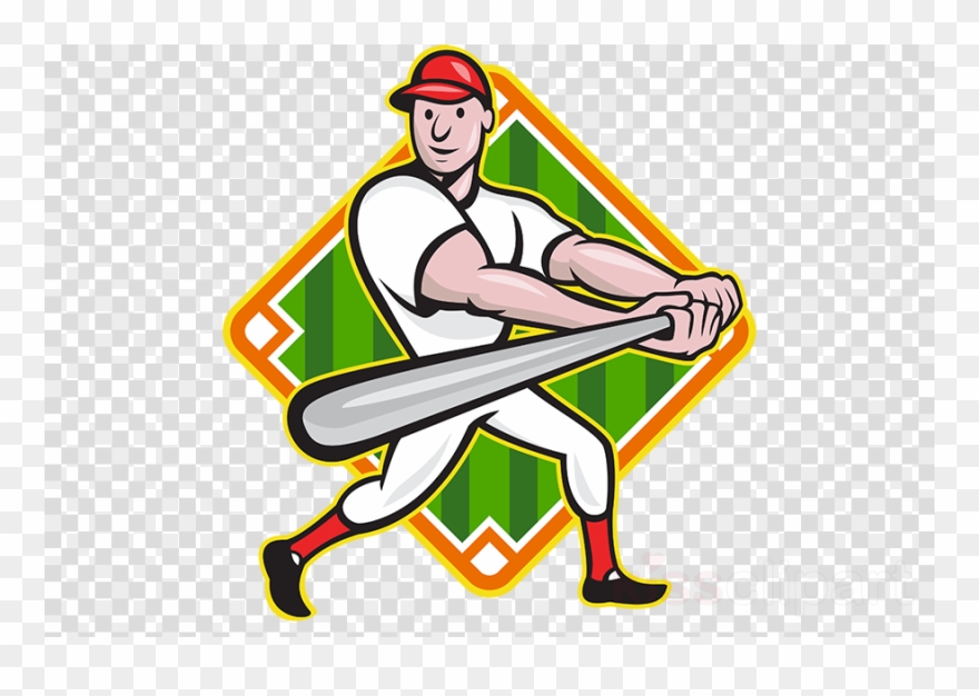 Batting Baseball Royalty-free - Baseball Diamond Crossed Bat Retro Round Ornament Clipart