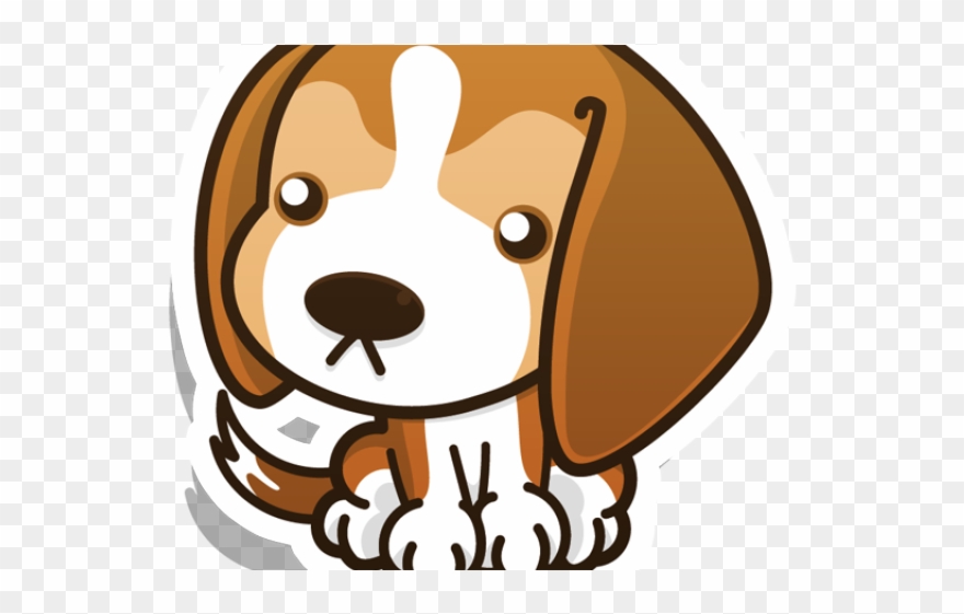 Beagle Clipart Chibi - Funny Puppies - Png Download