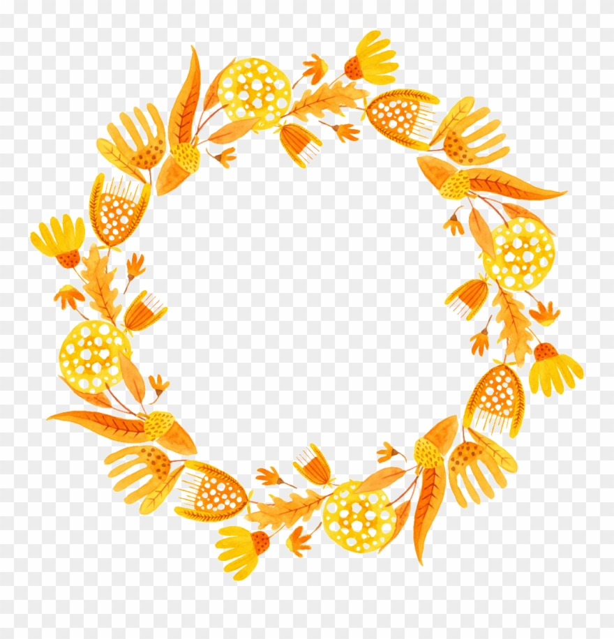 Autumn Garland Transparent Free Buckle Png - Autumn Clipart