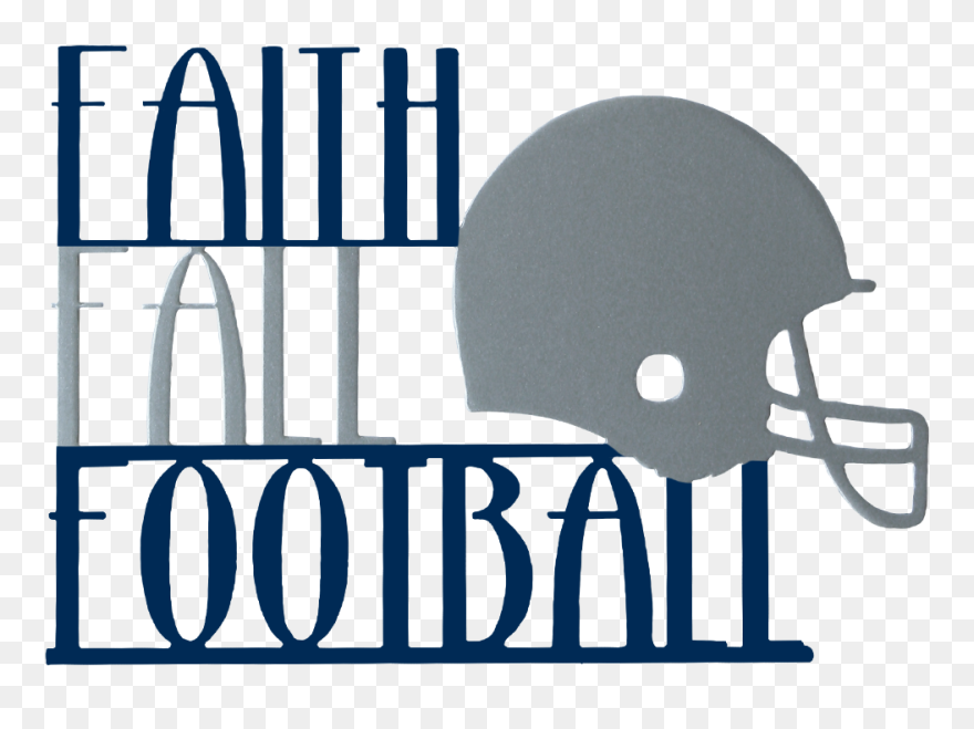 Faith Fall And Football Football Wreath Fall Wreath - Its Fall And Football Season Clipart
