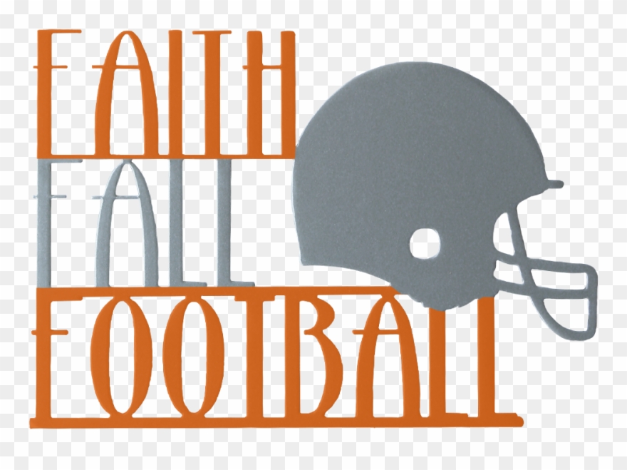 Faith Fall And Football Football Wreath Fall Wreath - Its Fall And Football Season Clipart