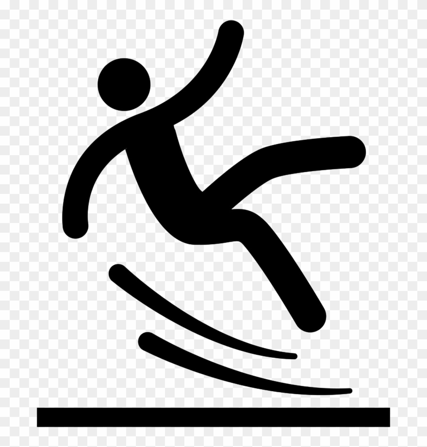 Slip & Fall - Watch For Kyrie Irving Crossover Clipart