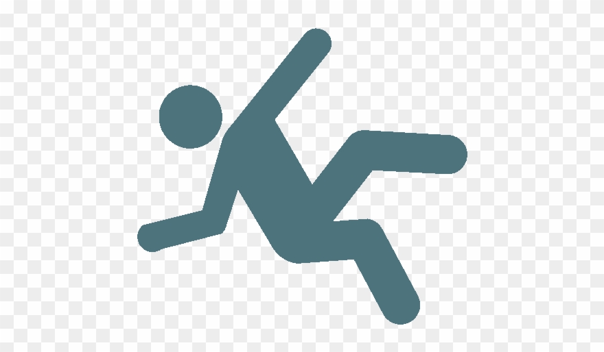 Personal Injury Lawyers - Stick Man Falling Clipart