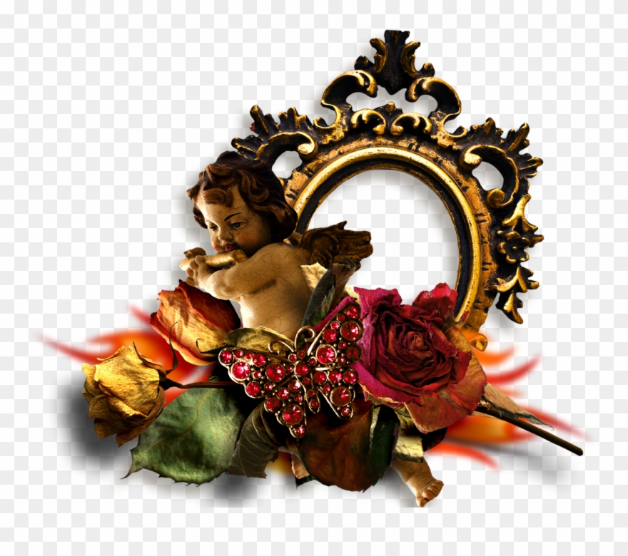 Autumn Frame - Retro Style Clipart