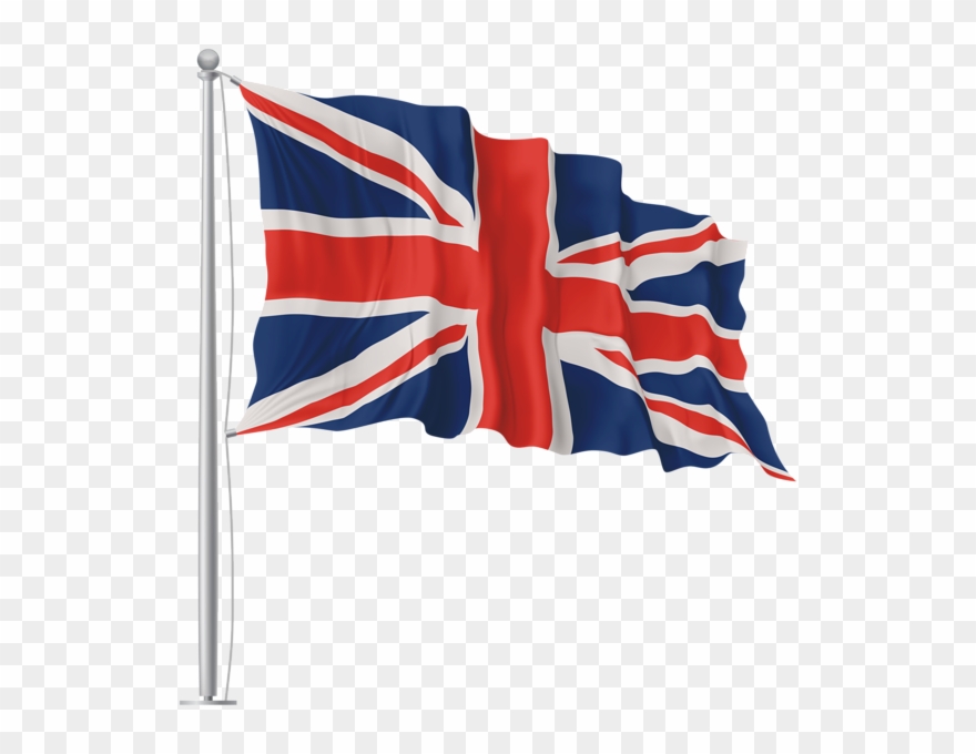 United Kingdom Waving Flag Png Image - United Kingdom Flag Png Clipart