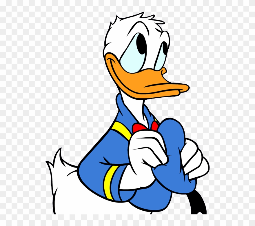 Donald Duck Clipart Sad - Donald Duck Sad Png Transparent Png