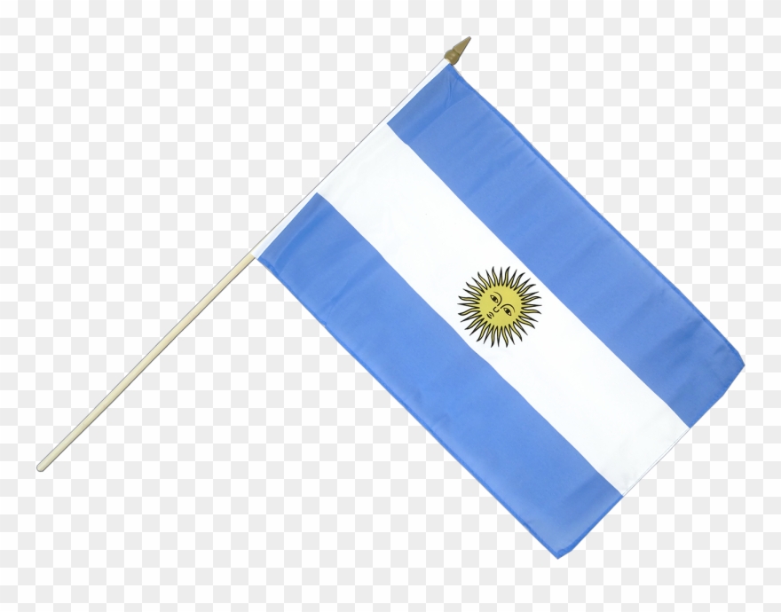 Argentina Flag Png - El Salvador Hand Flag Clipart