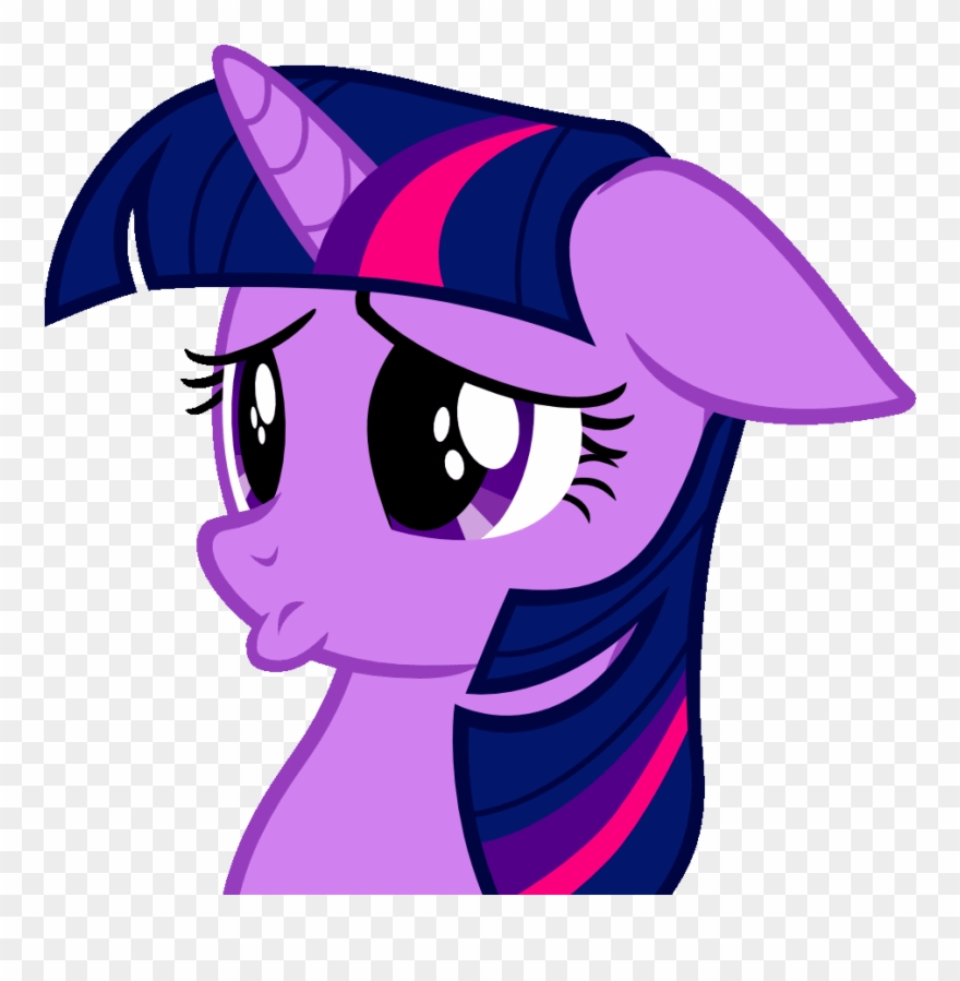 Twilight Sparkle Rainbow Dash Pinkie Pie Rarity Pony - Twilight Sparkle Sad Face Clipart