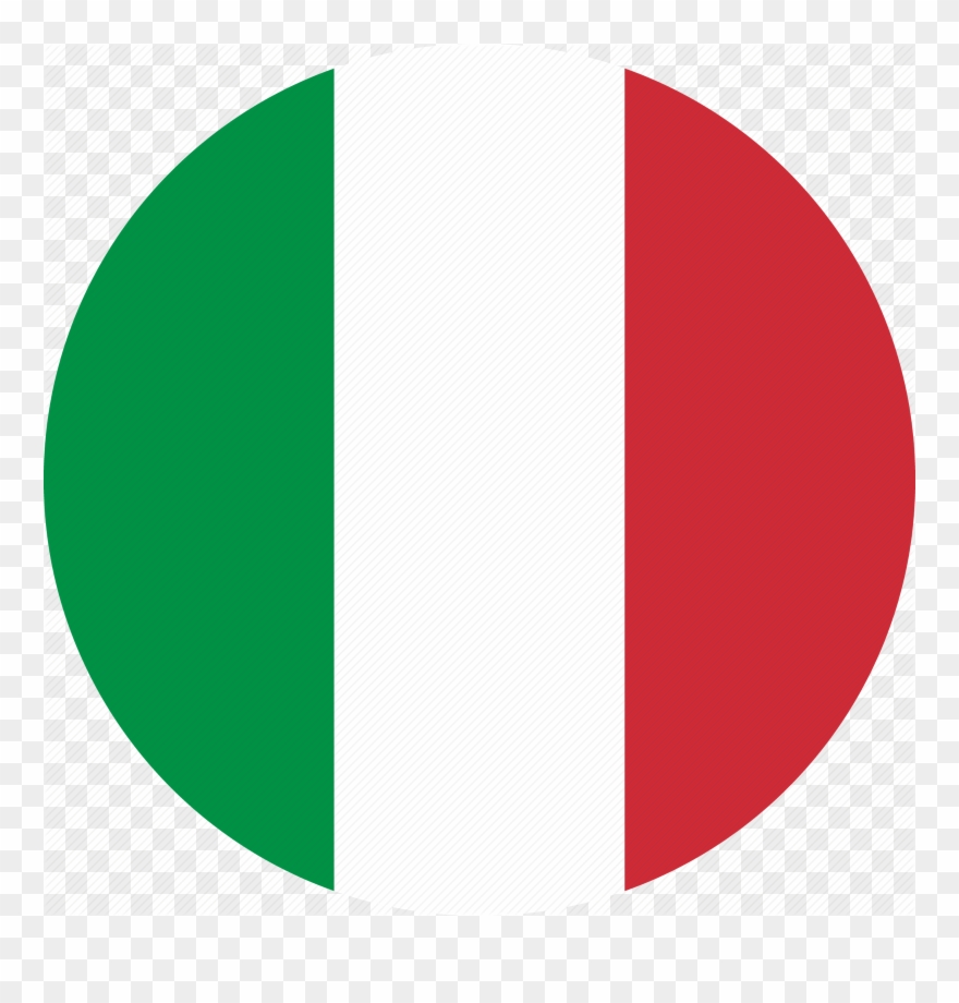 Italy Flag Claim Your Citizenship - Circle Clipart