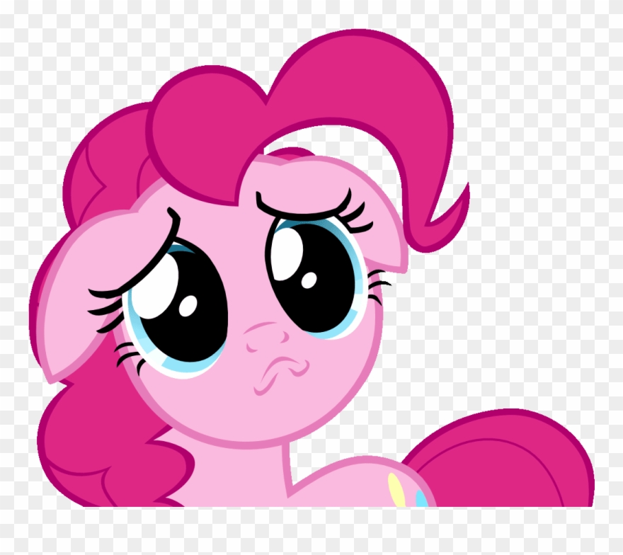 Hyper-athletic Speed And Mass And Weight And Power - Pinkie Pie Sad Gif Clipart