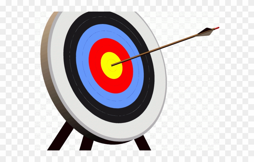 Archery Clipart Bulls Eye - Archery Target Clip Art - Png Download
