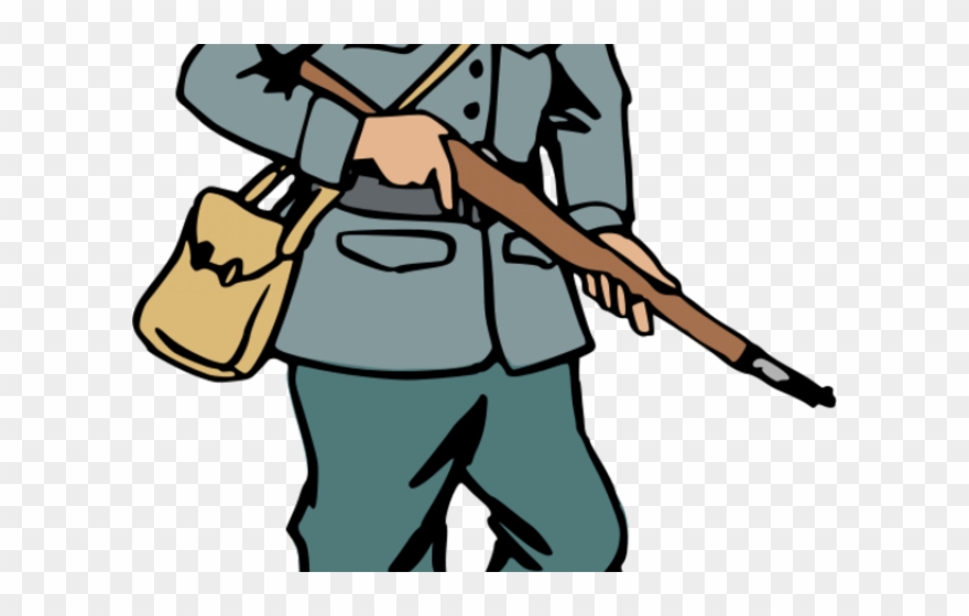 Soldier Clipart Ww2 - World War 2 Soldier Png Transparent Png