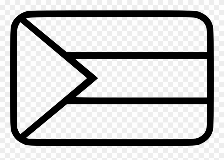 Palestine Flag Comments - Palestine Flag Black And White Clipart