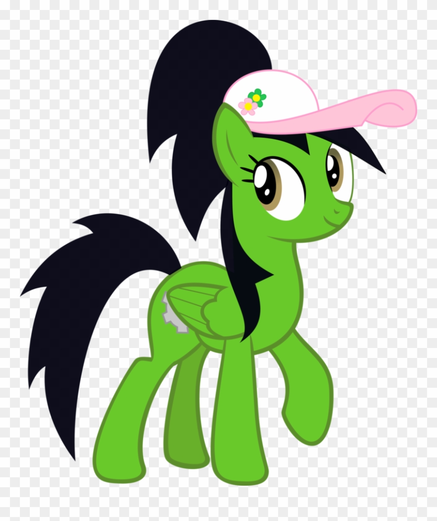 Gears Clipart Mlp - Oc Green Pony - Png Download